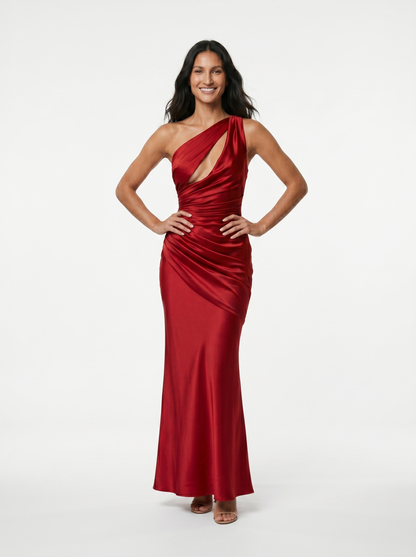 Marta | Vestido Elegante Un Hombro