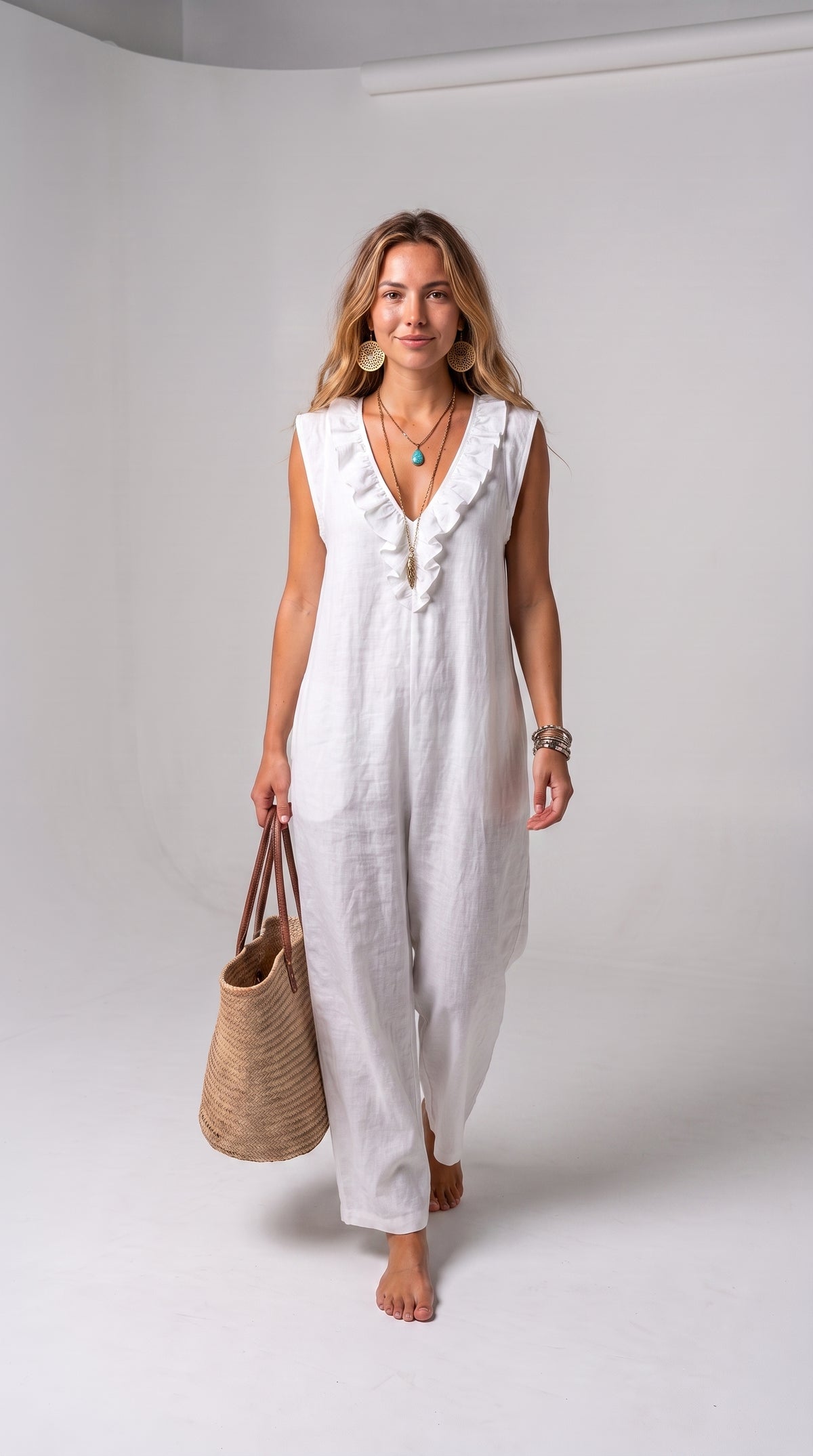 Cecilia | Mono Elegante de Lino