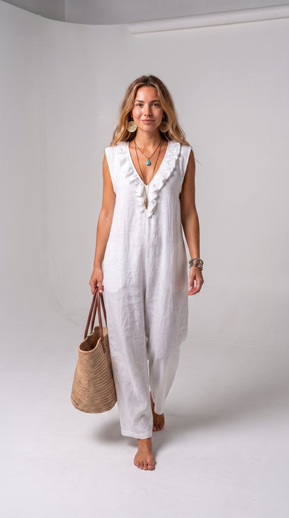 Cecilia | Mono Elegante de Lino