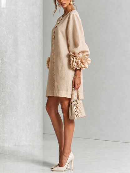 Mercedes | Vestido Corto Elegante