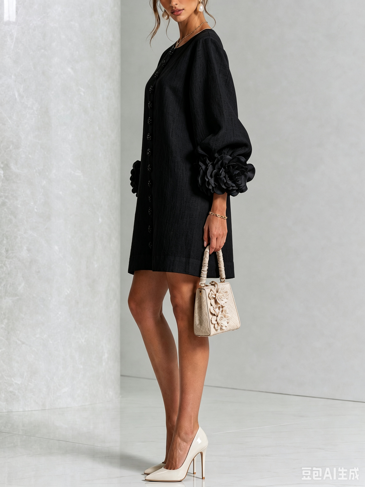 Mercedes | Vestido Corto Elegante
