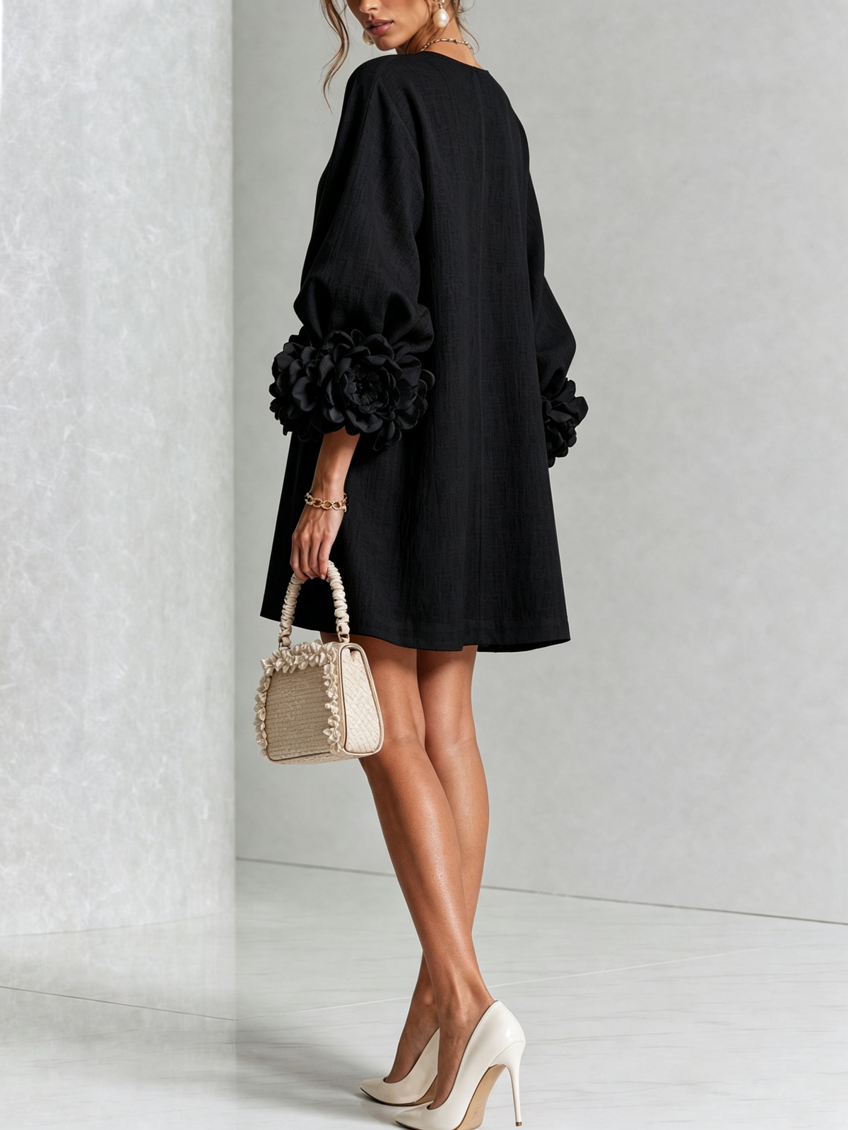Mercedes | Vestido Corto Elegante