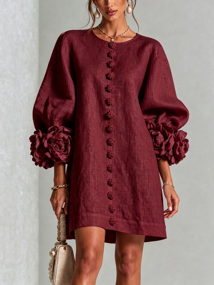 Mercedes | Vestido Corto Elegante