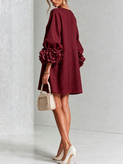 Mercedes | Vestido Corto Elegante