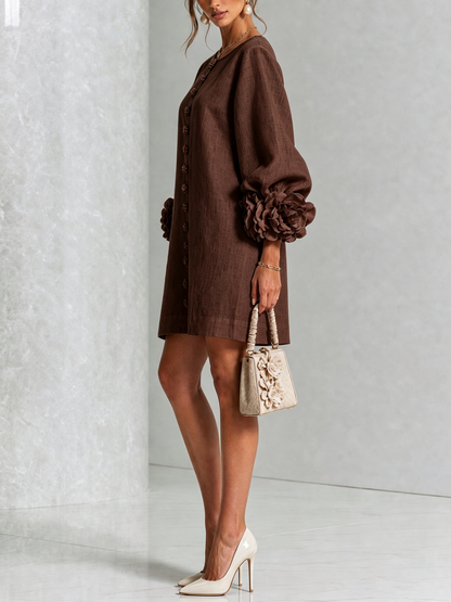 Mercedes | Vestido Corto Elegante