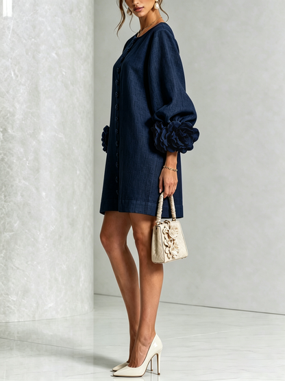 Mercedes | Vestido Corto Elegante