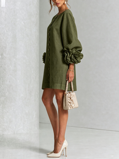 Mercedes | Vestido Corto Elegante