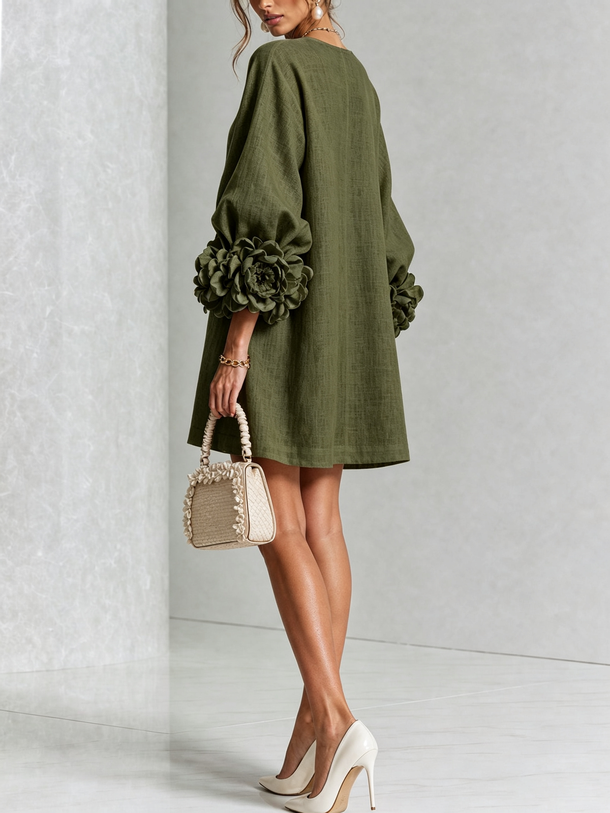Mercedes | Vestido Corto Elegante