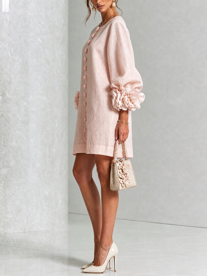 Mercedes | Vestido Corto Elegante