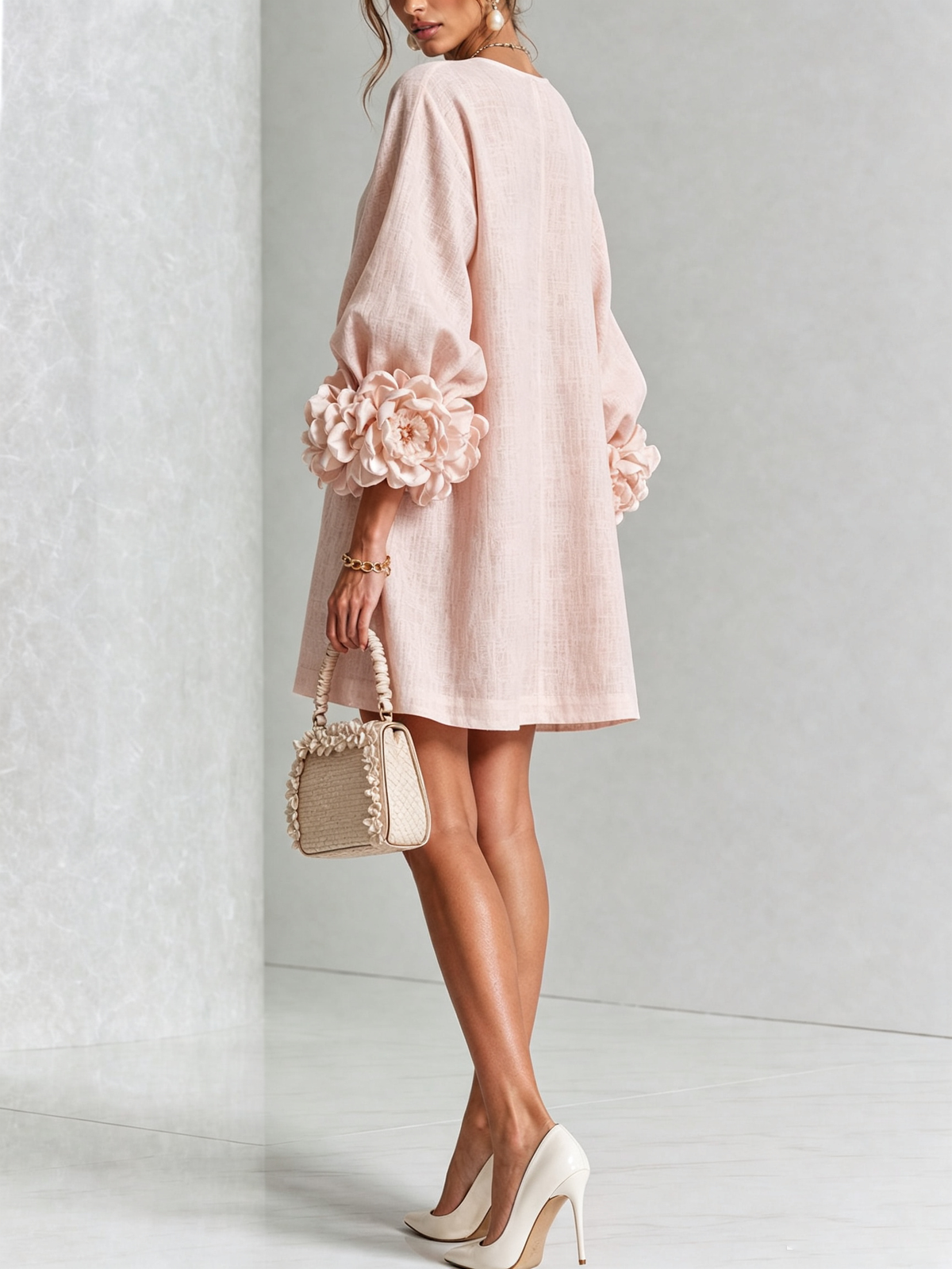 Mercedes | Vestido Corto Elegante