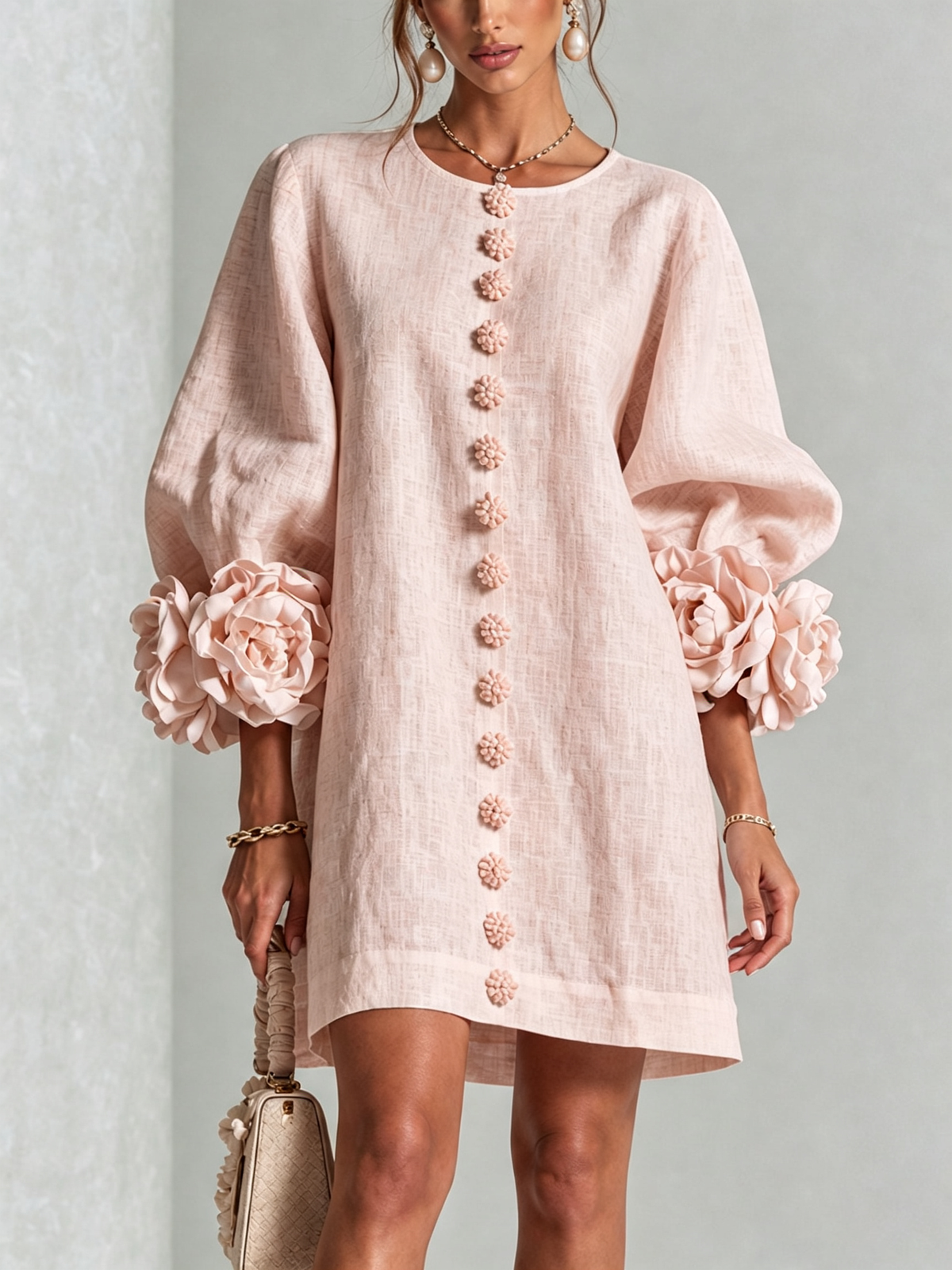Mercedes | Vestido Corto Elegante