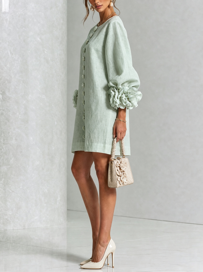 Mercedes | Vestido Corto Elegante