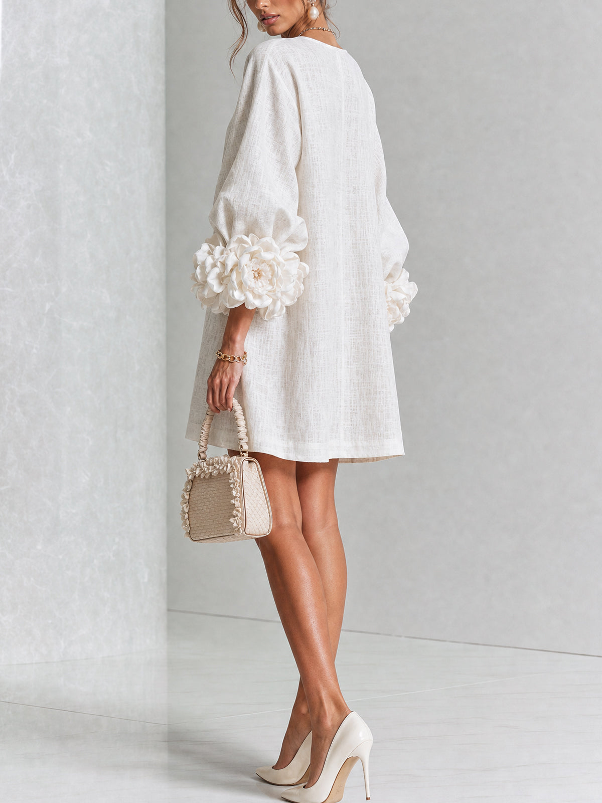 Mercedes | Vestido Corto Elegante